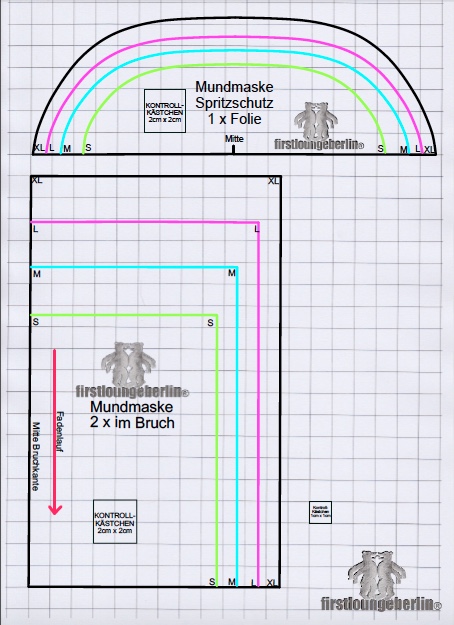 Blog-Inhaltsbild für 'MUNDMASKE FIX NÄHEN mit Visier einfach nähen Jersey Baumwolle Gr. S-XL ATEMMASKE Gesichtsmaske Mundbedeckung Nasenmaske Behelfsmaske mit Spritzschutz'